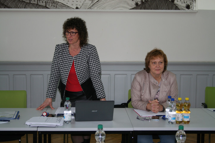 Thüringer Rechtspflegertag 2016 Vorstand Vorstandsmitglieder v.l. Barbara Zwinkau und Birgit Kirchner