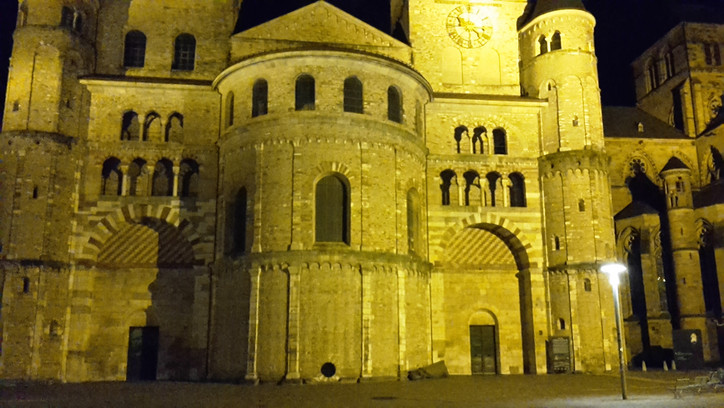 Porta Nigra I Porta Nigra in Trier bei Nacht