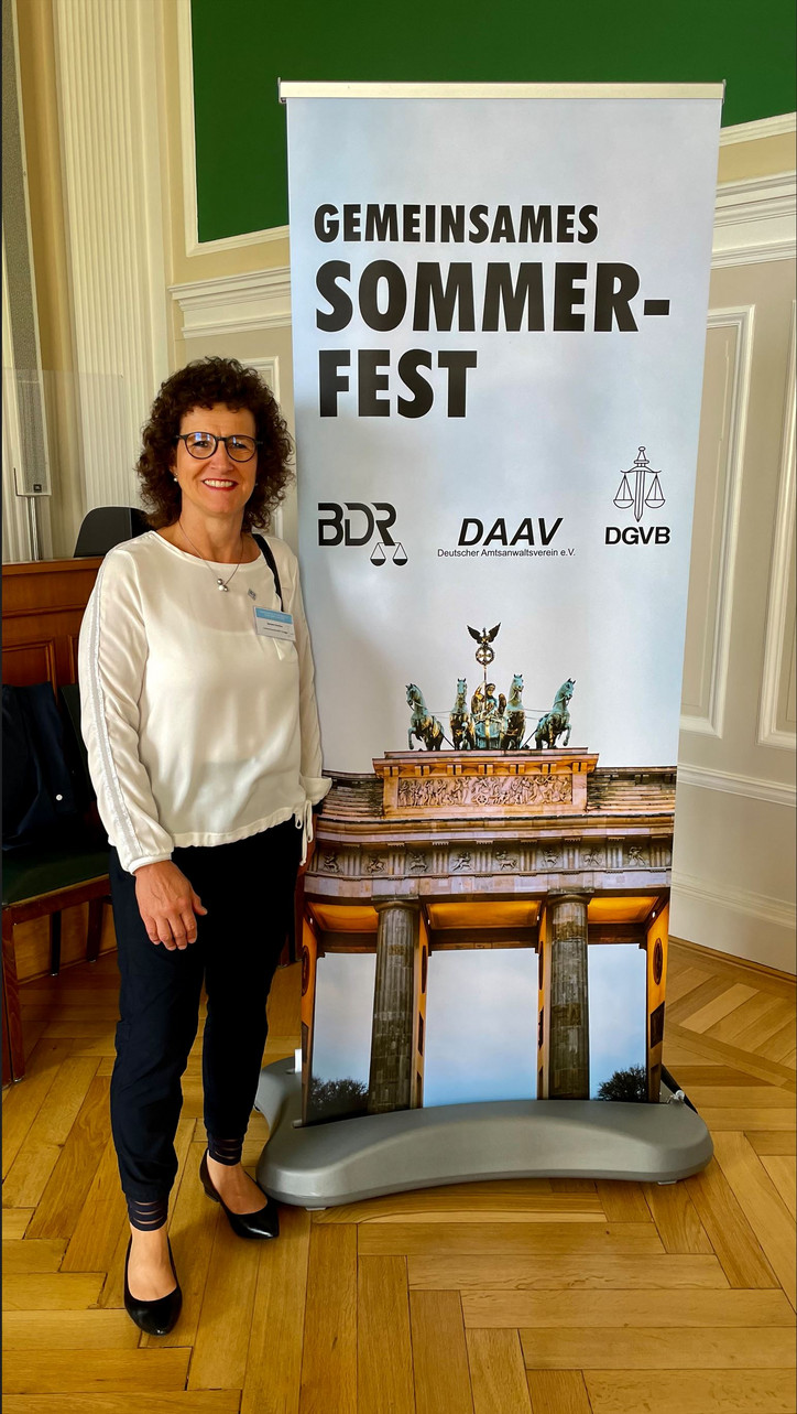 BDR Sommerfest Plakat und Barbara Zwinkau BDR Sommerfest Plakat und Barbara Zwinkau