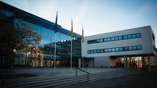 Justizzentrum Erfurt, außen, Front